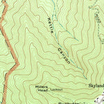 United States Geological Survey Big Meadows, VA (1965, 24000-Scale) digital map