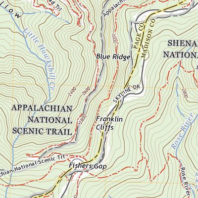 United States Geological Survey Big Meadows, VA (2022, 24000-Scale) digital map
