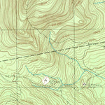 United States Geological Survey Big Moose Pond, ME (1989, 24000-Scale) digital map