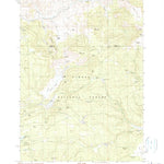 United States Geological Survey Big Mowich Mountain, OR (1990, 24000-Scale) digital map