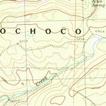 United States Geological Survey Big Mowich Mountain, OR (1990, 24000-Scale) digital map