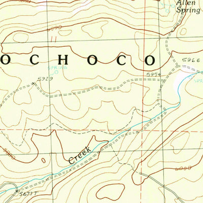 United States Geological Survey Big Mowich Mountain, OR (1990, 24000-Scale) digital map
