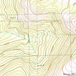 United States Geological Survey Big Mowich Mountain, OR (1990, 24000-Scale) digital map