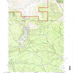 United States Geological Survey Big Mowich Mountain, OR (1992, 24000-Scale) digital map