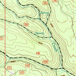 United States Geological Survey Big Mowich Mountain, OR (1992, 24000-Scale) digital map
