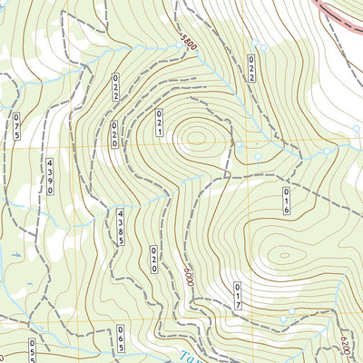 United States Geological Survey Big Mowich Mountain, OR (2020, 24000-Scale) digital map