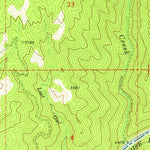 United States Geological Survey Big Owl Creek, ID (1972, 24000-Scale) digital map