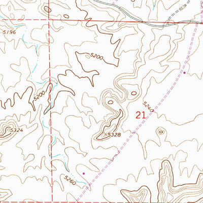 United States Geological Survey Big Pack Mountain NE, UT (1968, 24000-Scale) digital map