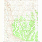 United States Geological Survey Big Pack Mountain SE, UT (1968, 24000-Scale) digital map