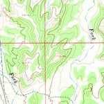 United States Geological Survey Big Pack Mountain SE, UT (1968, 24000-Scale) digital map