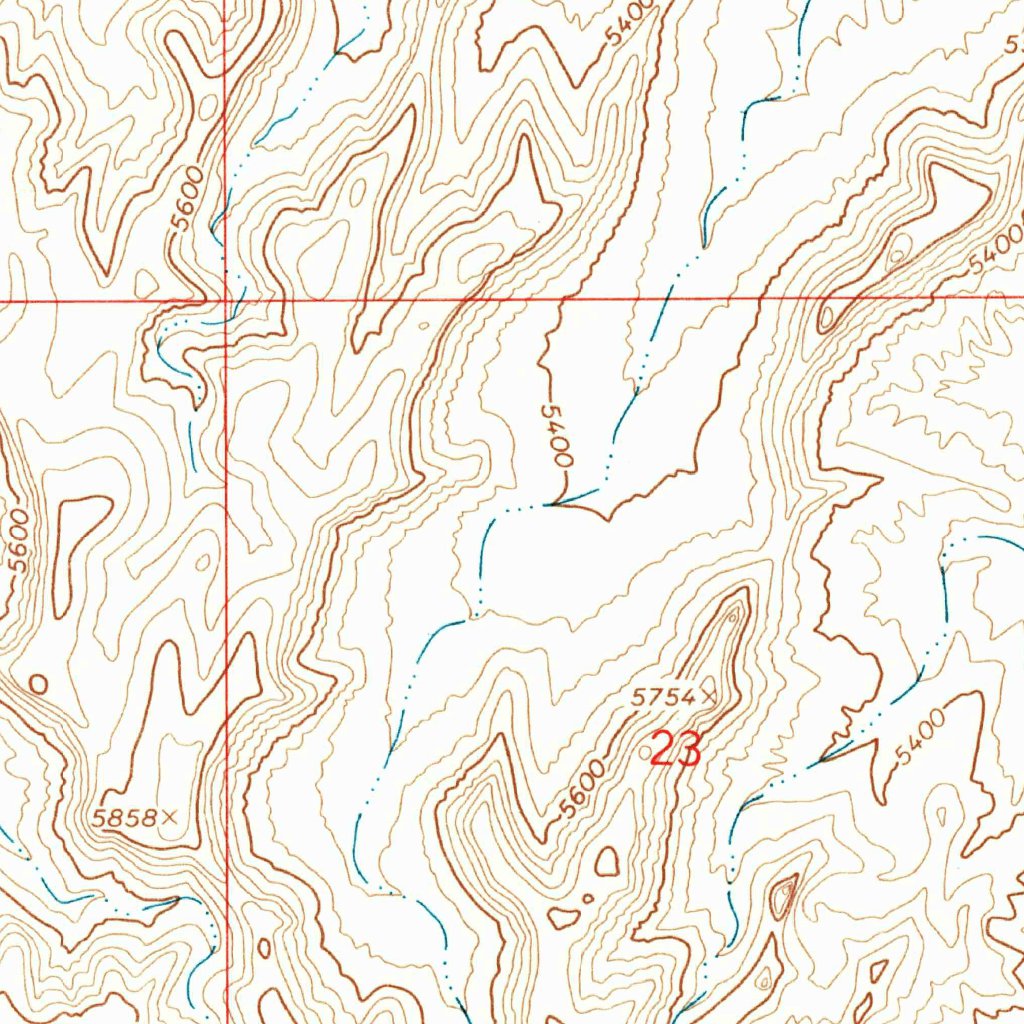 Big Pack Mountain, UT (1968, 24000-Scale) Map by United States ...