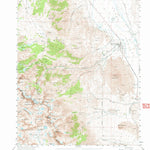 United States Geological Survey Big Pine, CA (1950, 62500-Scale) digital map