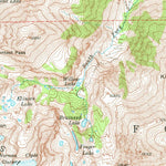 United States Geological Survey Big Pine, CA (1950, 62500-Scale) digital map