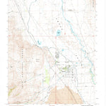 United States Geological Survey Big Pine, CA (1984, 24000-Scale) digital map