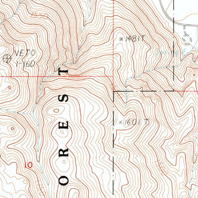 United States Geological Survey Big Pine, CA (1984, 24000-Scale) digital map