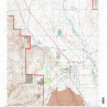 United States Geological Survey Big Pine, CA (1994, 24000-Scale) digital map