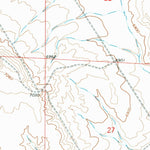 United States Geological Survey Big Piney East, WY (1970, 24000-Scale) digital map