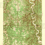 United States Geological Survey Big Piney, MO (1943, 62500-Scale) digital map