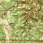 United States Geological Survey Big Piney, MO (1943, 62500-Scale) digital map