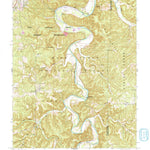 United States Geological Survey Big Piney, MO (1954, 24000-Scale) digital map