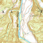 United States Geological Survey Big Piney, MO (1954, 24000-Scale) digital map