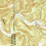 United States Geological Survey Big Piney, MO (1954, 24000-Scale) digital map