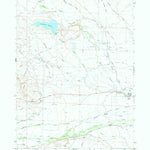 United States Geological Survey Big Piney West, WY (1970, 24000-Scale) digital map