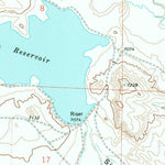 United States Geological Survey Big Piney West, WY (1970, 24000-Scale) digital map