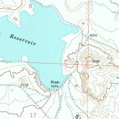 United States Geological Survey Big Piney West, WY (1970, 24000-Scale) digital map