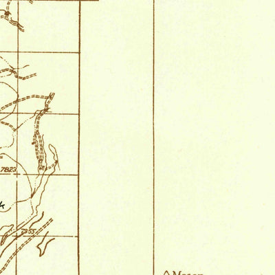 United States Geological Survey Big Piney, WY (1935, 96000-Scale) digital map