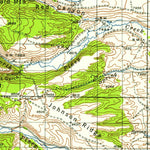 United States Geological Survey Big Piney, WY (1939, 125000-Scale) digital map