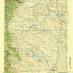 United States Geological Survey Big Piney, WY (1942, 125000-Scale) digital map