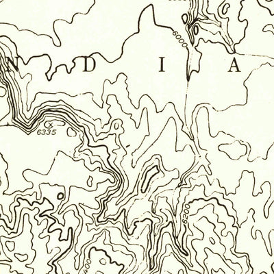 United States Geological Survey Big Point, AZ-UT (1952, 24000-Scale) digital map