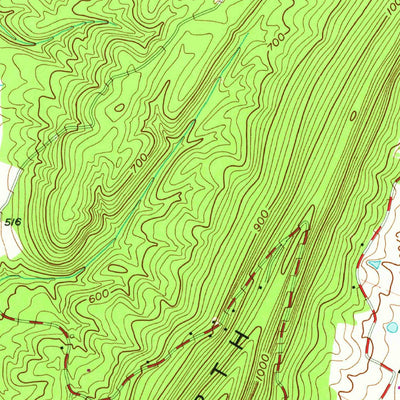 United States Geological Survey Big Pool, MD-WV (1958, 24000-Scale) digital map