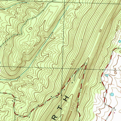 United States Geological Survey Big Pool, MD-WV (1998, 24000-Scale) digital map