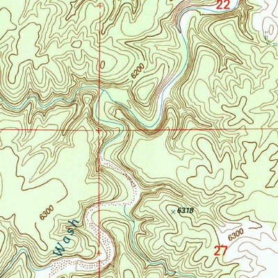 United States Geological Survey Big Pug Tank, AZ (1998, 24000-Scale) digital map