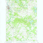 United States Geological Survey Big Rapids, MI (1958, 62500-Scale) digital map