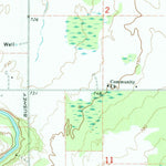 United States Geological Survey Big Ravine Creek, MI (1972, 24000-Scale) digital map