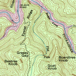 United States Geological Survey Big Ridge, NC (1946, 24000-Scale) digital map