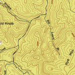 United States Geological Survey Big Ridge, NC (1947, 24000-Scale) digital map