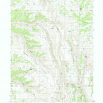 United States Geological Survey Big Ridge, WY (1987, 24000-Scale) digital map