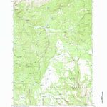 United States Geological Survey Big Rock Flat, OR (1969, 24000-Scale) digital map
