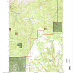United States Geological Survey Big Rock Flat, OR (1995, 24000-Scale) digital map
