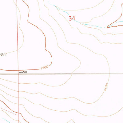 United States Geological Survey Big Rock Grange, CO (1971, 24000-Scale) digital map