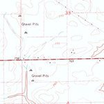 United States Geological Survey Big Rock, IL (1968, 24000-Scale) digital map