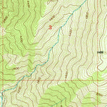 United States Geological Survey Big Rock Mountain, ID (1995, 24000-Scale) digital map