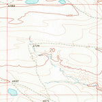 United States Geological Survey Big Rock, MT (1968, 24000-Scale) digital map