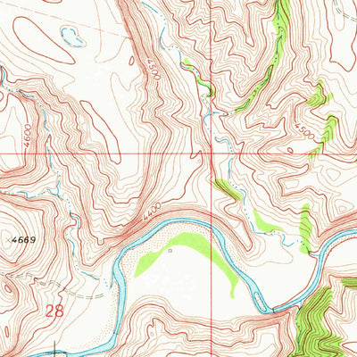 United States Geological Survey Big Rock, MT (1968, 24000-Scale) digital map