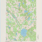 United States Geological Survey Big Round Lake, WI (1983, 24000-Scale) digital map