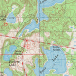 United States Geological Survey Big Round Lake, WI (1983, 24000-Scale) digital map